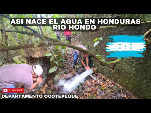 así NACE EL AGUA EN HONDURAS / Río Hondo San Marcos Ocotepeque’ 5mi galones por segundo 😱🇭🇳
