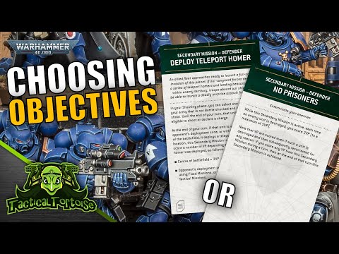Tips & Tricks for Choosing & Scoring Secondary Objectives in 10th Ed 40k | Warhammer 40k Tactics