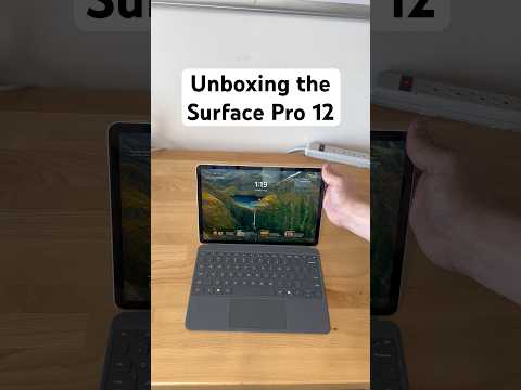 Unboxing the Surface Pro 12
