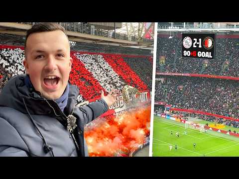 I Watched The BIGGEST Match in Dutch Football - Ajax vs Feyenoord