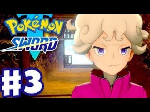 Bede at Galar Mine! - Pokemon Sword and Shield - Gameplay Walkthrough Part 3 (Nintendo Switch)