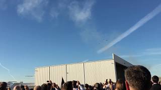 Missing Man Formation in Honor of R.A. Bob Hoover