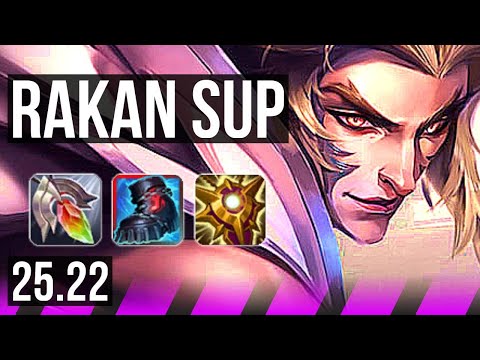 RAKAN & Ashe vs NAMI & Yunara (SUP) | NA Challenger | 25.22