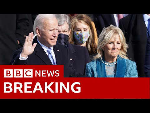 ジョー・バイデン、第46代米大統領に就任 - BBC ニュース (Joe Biden sworn in as 46th US president - BBC News)