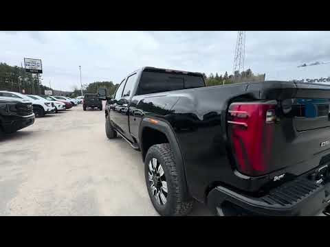 2026 GMC Sierra 2500HD Crew Cab Standard Box 4-Wheel Drive Denali in Black for sale at Boyer Chevrolet Buick GMC Bancroft in Bancroft, ON