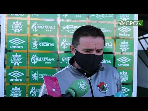 Rueda de prensa de Julio Cobos tras el partido ante el Fuente de Cantos