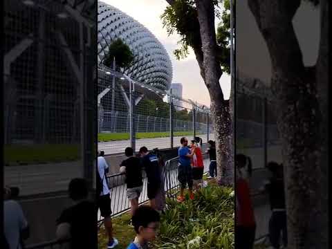 Thumbnail for Let's Walk Around...Spill Rehearsal GRAND PRIX F1 2022 Street Circuit Marina Bay Sands Singapore