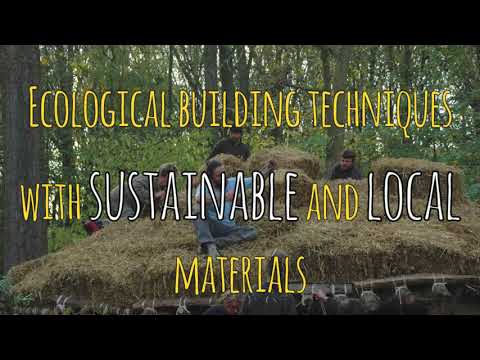 A straw bale barn for 'Het Voedselbos': Permaculture Belgium