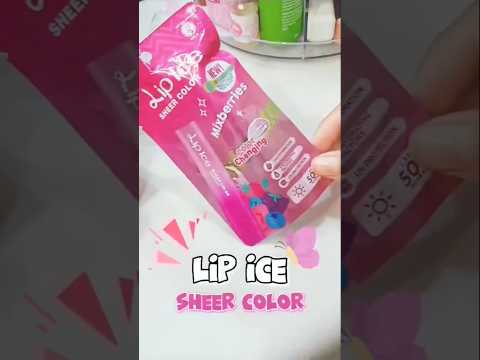 UNBOXING PAKET‼️lip ice sheer color🌷