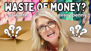 Are MYSTERY YARN Boxes a TOTAL WASTE of Money? My HONEST Review of 5 POPULAR Boxes