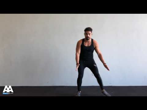 Burpee with Lateral Shuffle