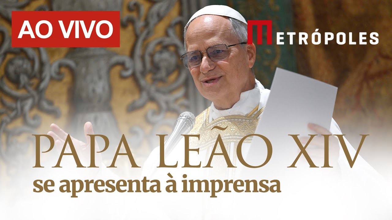 Ao vivo: comentários sobre reunião de Papa Leão XIV com jornalistas
