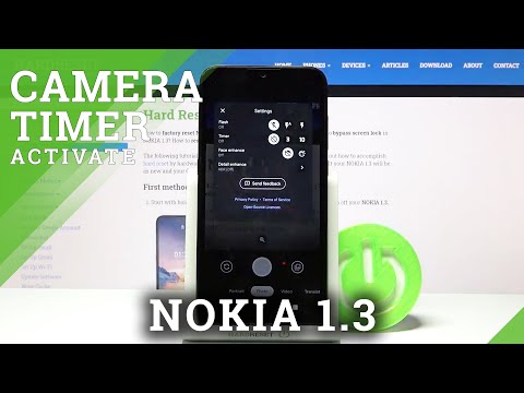 How to Set Up Camera Timer on NOKIA 1.3 – Adjust Camera Settings