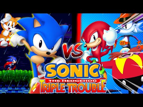 Knuckles A Traitor NOW!! | Sonic Triple Trouble 16-bit [Fan Game]