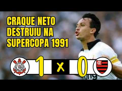 Corinthians 1 x 0 Flamengo - Final Supercopa do Brasil 1991 | Melhores Momentos