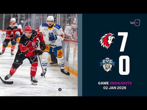 Lausanne HC vs. EV Zug - Game Highlights