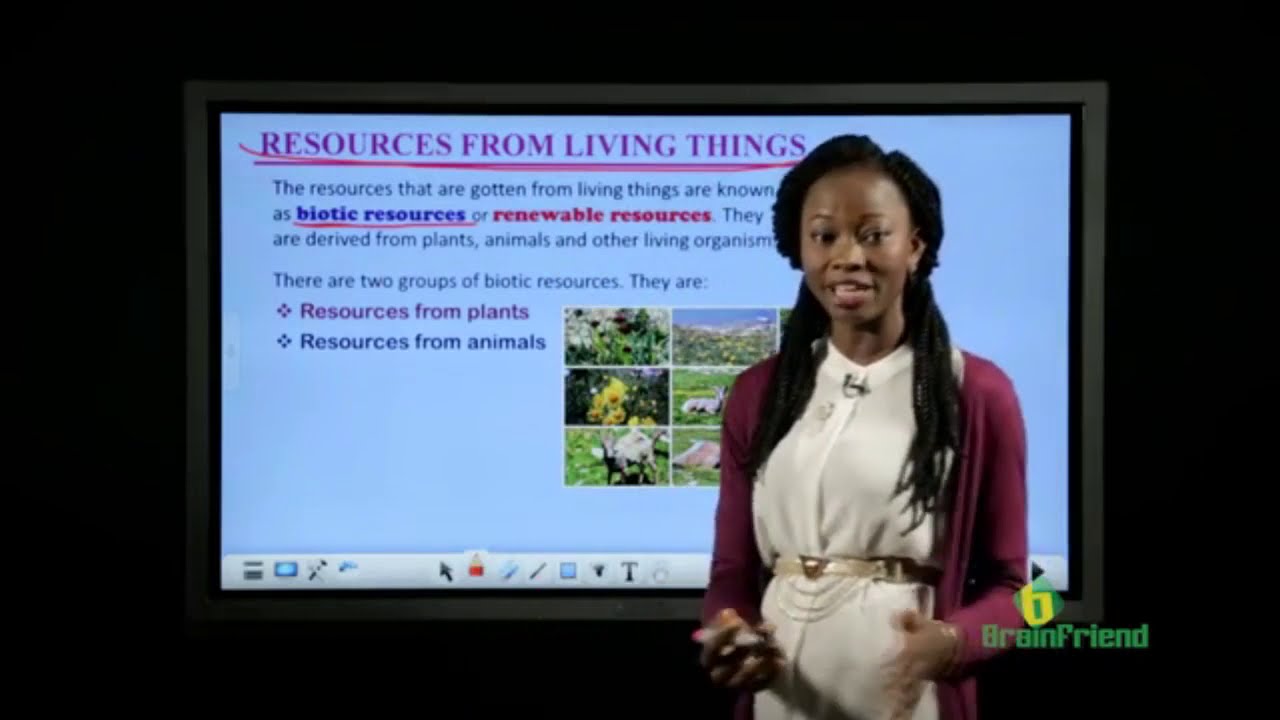 Resources from Living Things