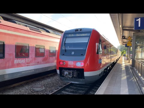 Vollgasmitfahrt in der Br 612 RE41 1.Klasse von Weiden(Oberpf) nach Nürnberg Hbf mit max. 160 km/h