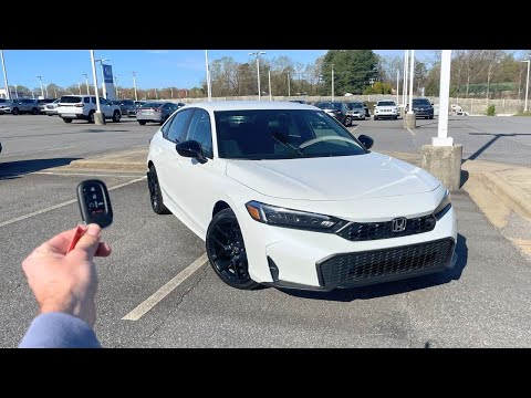 2025 Honda Civic Sport Sedan: Start Up, Walkaround, Test Drive and Review