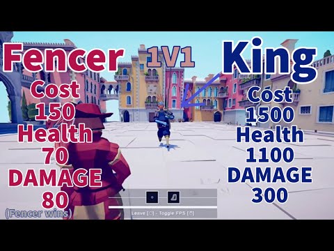 Proving That Fencer Is The Best Unit In TABS