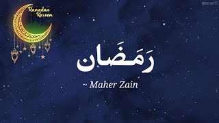 Ramadan_versi arab (lirik arab &amp; terjemahan) ~Maher Zain