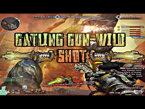 Gatling Gun-Wild Shot Gold (Fatal Canyon) Full Gameplay - CFPH