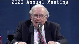 2020 Berkshire Hathaway Annual Meeting - Warren Buffett