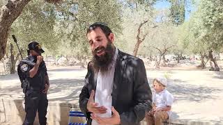 מרגש! עליית ילדים להר הבית - שירת המלאך הגואל אותי וברכה לילדים מהרב אלישע וולפסון (ישיבת הר הבית) - התמונה מוצגת ישירות מתוך אתר האינטרנט יוטיוב. זכויות היוצרים בתמונה שייכות ליוצרה. קישור קרדיט למקור התוכן נמצא בתוך דף הסרטון