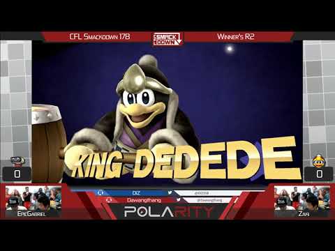 CFL Smackdown 178 WiiU - EpicGabriel (ROB) vs Zaki (DDD) - Winners R2