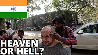 Traditional Indian Head Massage In Mumbai, India 🇮🇳