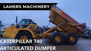 Caterpillar 740 NVT articulated dump truck | Image 4 - Machineryline
