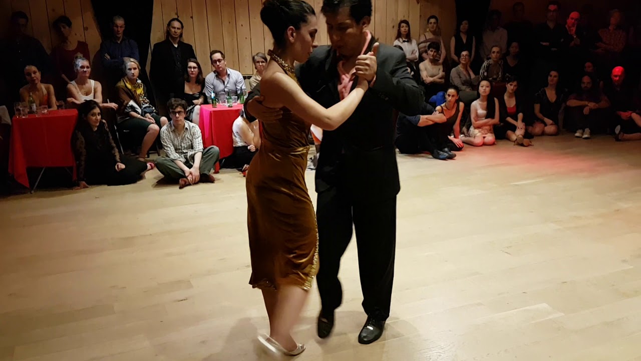 Marcelo El Chino Gutierrez & Delphine Blanco (démo 4/4) @ Milonga El Colectivo  _ Paris