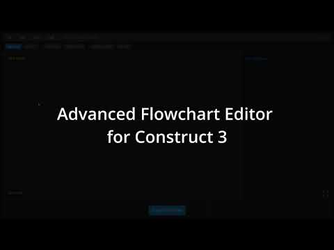 Advanced Flowchart Editor for Construct 3