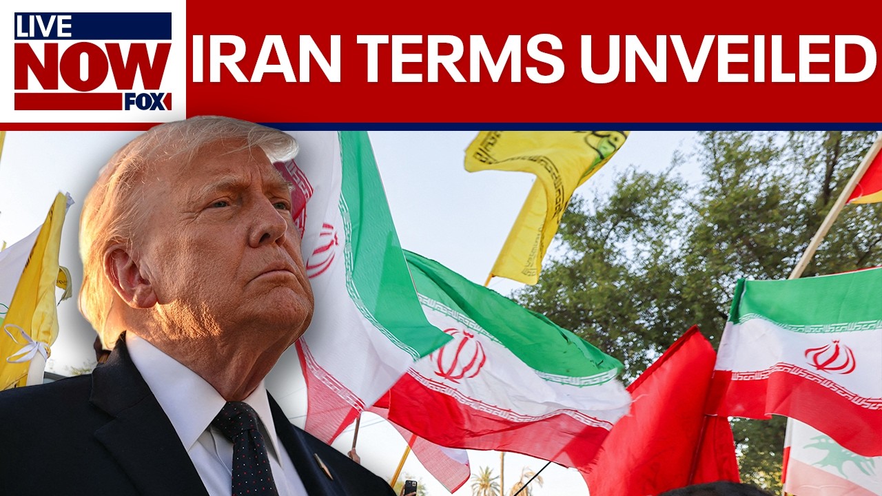 Middle East update: Trump admin unveils terms of proposed Iran agreement