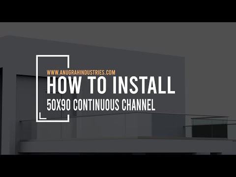 50X90 LED Continuous Channel