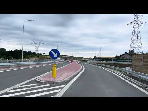 Przejazd trasy glównej 5+600 do 6+100