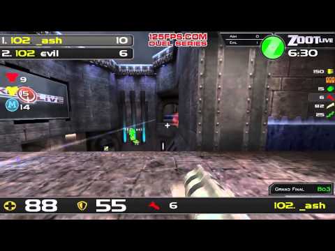 125 FPS Old Maps Cup #1 - Grand Final - Evil vs Ash