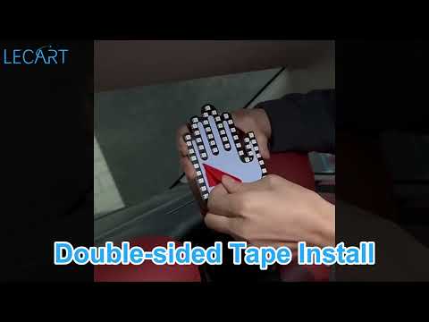 LECART Light Up Hand for Car Window Finger Gesture Lights Cool Car Gadgets & Road Rage