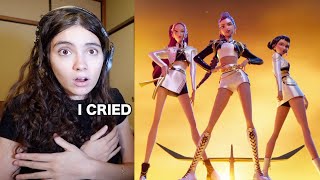 I CRIED! Singer FIRST TIME Reaction to Golden - HUNTRIX - KPOP Demon Hunters