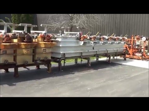 Napco 29 Station Barrel Plating Line PL2076