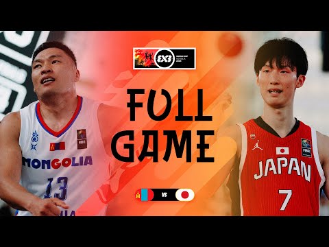 Mongolia 🇲🇳 vs Japan 🇯🇵 | Men | Full Pool Game | FIBA 3x3 World Cup 2025 | 3x3 Basketball