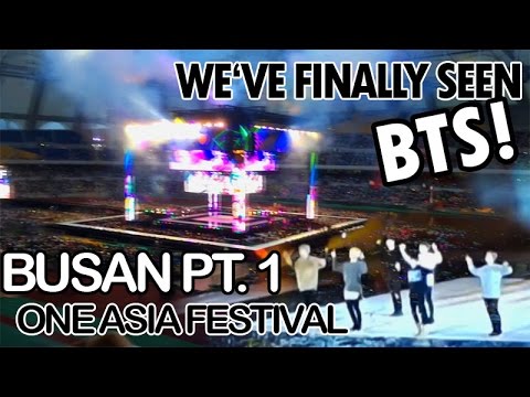 [ENG CC] BUSAN VLOG 1: ONE ASIA FESTIVAL 161001 | Tesstal in Korea