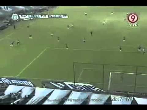 golesya.com gol de Zuculini Racing club 1 - 0 Tigre   Fecha 13 Torneo Final 2013