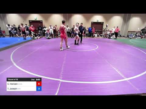 170 Lbs Round Of 16 - Christian Hansen, Vougar Honors Wrestling Inc. Vs Tyler Joseph, GPS Wrestlin