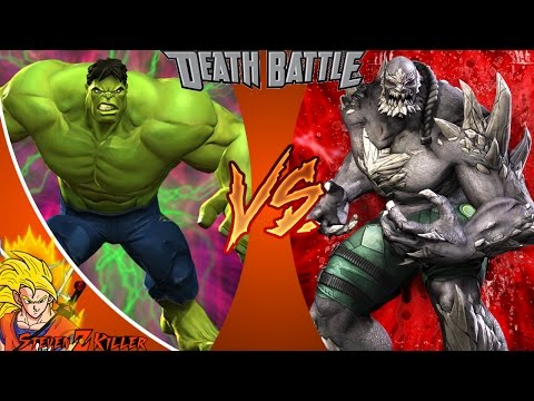 HULK VS DOOMSDAY _ DEATH BATTLE! (MARVEL VS DC) REACTION!!!