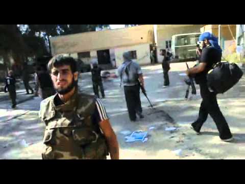 تحرير أحد مقر التدريب الجامعي في مدينة دير الزور من قبل لواء درع الفرات