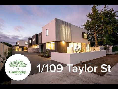 1, 109 Taylor Street, Cambridge, Waipa, Waikato, 3房, 2浴, Townhouse