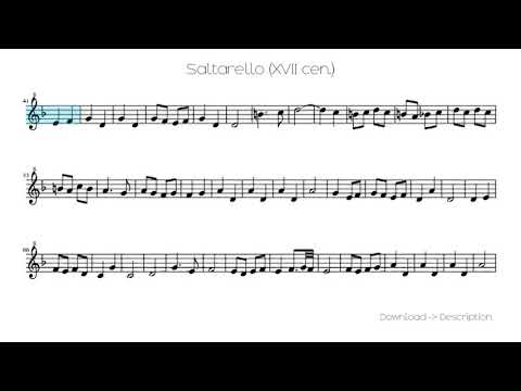 Saltarello (XVII Cen.)