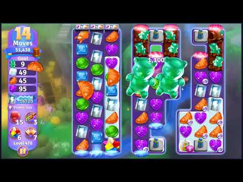 Wonka's World of Candy Level 470 - NO BOOSTERS + FULL STORY 🍫 | SKILLGAMING ✔️