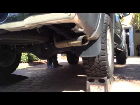 MBRP cat back exhaust on 2010 Tundra 5.7